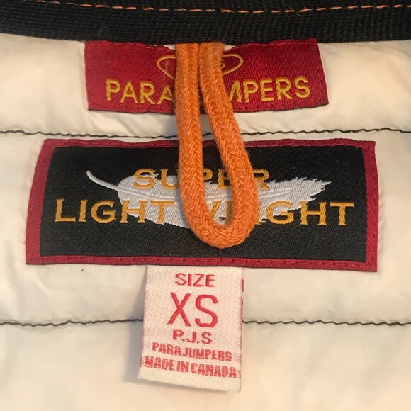 ParaJumpers puffer coat women's size XS black hood down fill luxury capsule - Picture 4 of 16